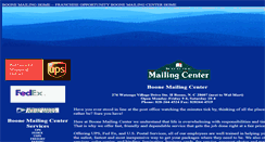 Desktop Screenshot of boonemailingcenter.com